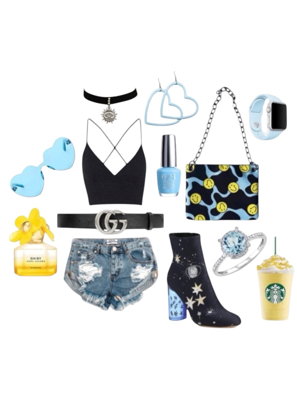 VHTF: new Valfre ☻︎ Serotonin Smiley Face Bag ☻︎ Chain Strap ☻︎ Black Faux Suede - Picture 13 of 16